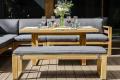 Лаунж зона BOOKA  с обеденным столом - садовая мебель